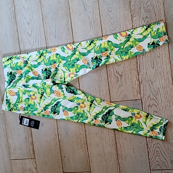Wildfox Sweat Palms & Pinas Leggings Small NWT - Picture 2 of 7